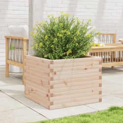 Jardinière 60x60x46 cm bois de pin massif 