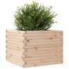 Jardinière 60x60x46 cm bois de pin massif 