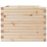 Jardinière 60x60x46 cm bois de pin massif 