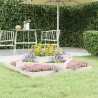 Jardinière Blanc 112x112x27 cm Bois massif de pin 