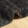 Tapis ISTAN à poils longs aspect brillant anthracite 240x340 cm 