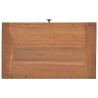 Table de chevet 50x30x35 cm Bois de teck solide 