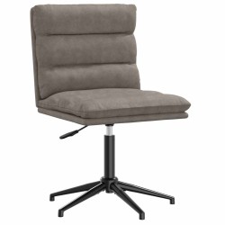 Chaise de salle à manger Gris Similicuir 