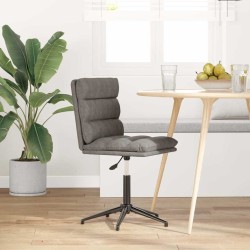 Chaise de salle à manger Gris Similicuir 