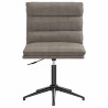 Chaise de salle à manger Gris Similicuir 