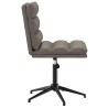 Chaise de salle à manger Gris Similicuir 
