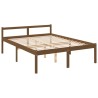 Lit pour personne âgée sans matelas 150x200 cm bois pin massif 
