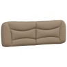 Coussin de tête de lit cappuccino 160 cm similicuir 