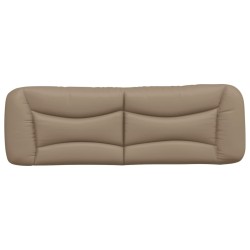 Coussin de tête de lit cappuccino 160 cm similicuir 