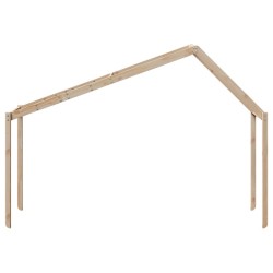 Toit de lit pour enfants 213x95,5x144,5 cm bois de pin massif 