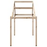 Toit de lit pour enfants 213x95,5x144,5 cm bois de pin massif 