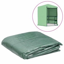 Couverture de remplacement serre (6,5025 m²) 255x255x194cm Vert 