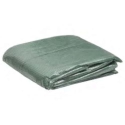 Couverture de remplacement serre (6,5025 m²) 255x255x194cm Vert 