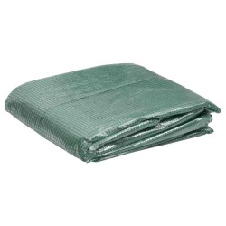 Couverture de remplacement serre (6,5025 m²) 255x255x194cm Vert 
