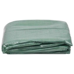 Couverture de remplacement serre (6,5025 m²) 255x255x194cm Vert 