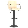 Tabouret de bar Crème Velours 