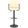 Tabouret de bar Crème Velours 