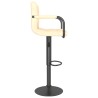 Tabouret de bar Crème Velours 