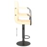Tabouret de bar Crème Velours 