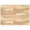 Dessus de bureau non traité 80x70x4 cm bois d'acacia massif 