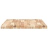 Dessus de bureau non traité 80x70x4 cm bois d'acacia massif 