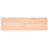Dessus de table 180x50x(2-6) cm bois de chêne massif non traité 