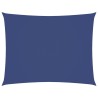 Voile de parasol tissu oxford rectangulaire 6x8 m bleu 