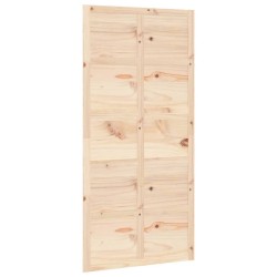 Porte de grange 100x1,8x214 cm Bois massif de pin 
