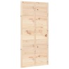Porte de grange 100x1,8x214 cm Bois massif de pin 