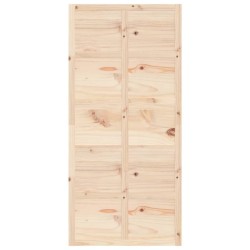 Porte de grange 100x1,8x214 cm Bois massif de pin 