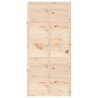 Porte de grange 100x1,8x214 cm Bois massif de pin 