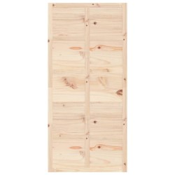 Porte de grange 100x1,8x214 cm Bois massif de pin 