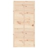Porte de grange 100x1,8x214 cm Bois massif de pin 