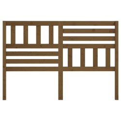 Tête de lit Marron miel 166x4x100 cm Bois massif de pin 