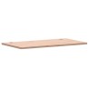 Dessus de bureau 110x60x2,5 cm bois massif de hêtre 
