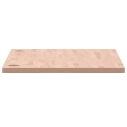 Dessus de bureau 110x60x2,5 cm bois massif de hêtre 
