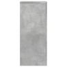 Supports pour plantes 2 pcs gris béton bois d'ingénierie 