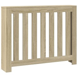 Cache-radiateur chêne sonoma 104x20x82 cm bois d'ingénierie 