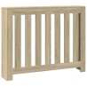 Cache-radiateur chêne sonoma 104x20x82 cm bois d'ingénierie 