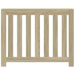 Cache-radiateur chêne sonoma 104x20x82 cm bois d'ingénierie 