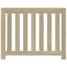 Cache-radiateur chêne sonoma 104x20x82 cm bois d'ingénierie 