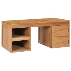 Table basse 90x50x40 cm bois de teck massif 