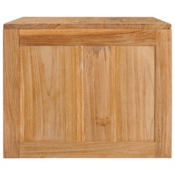 Table basse 90x50x40 cm bois de teck massif 