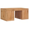 Table basse 90x50x40 cm bois de teck massif 