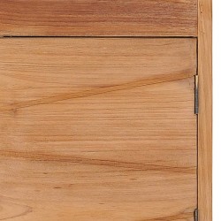 Table basse 90x50x40 cm bois de teck massif 