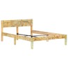 Cadre de lit sans matelas Bois de récupération massif 120x200cm 