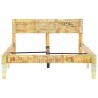 Cadre de lit sans matelas Bois de récupération massif 120x200cm 