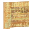 Cadre de lit sans matelas Bois de récupération massif 120x200cm 