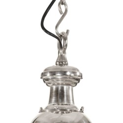 Lampe suspendue 25x25x136 cm aluminium 