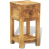 Table de chevet avec 1 tiroir Bois massif de manguier  